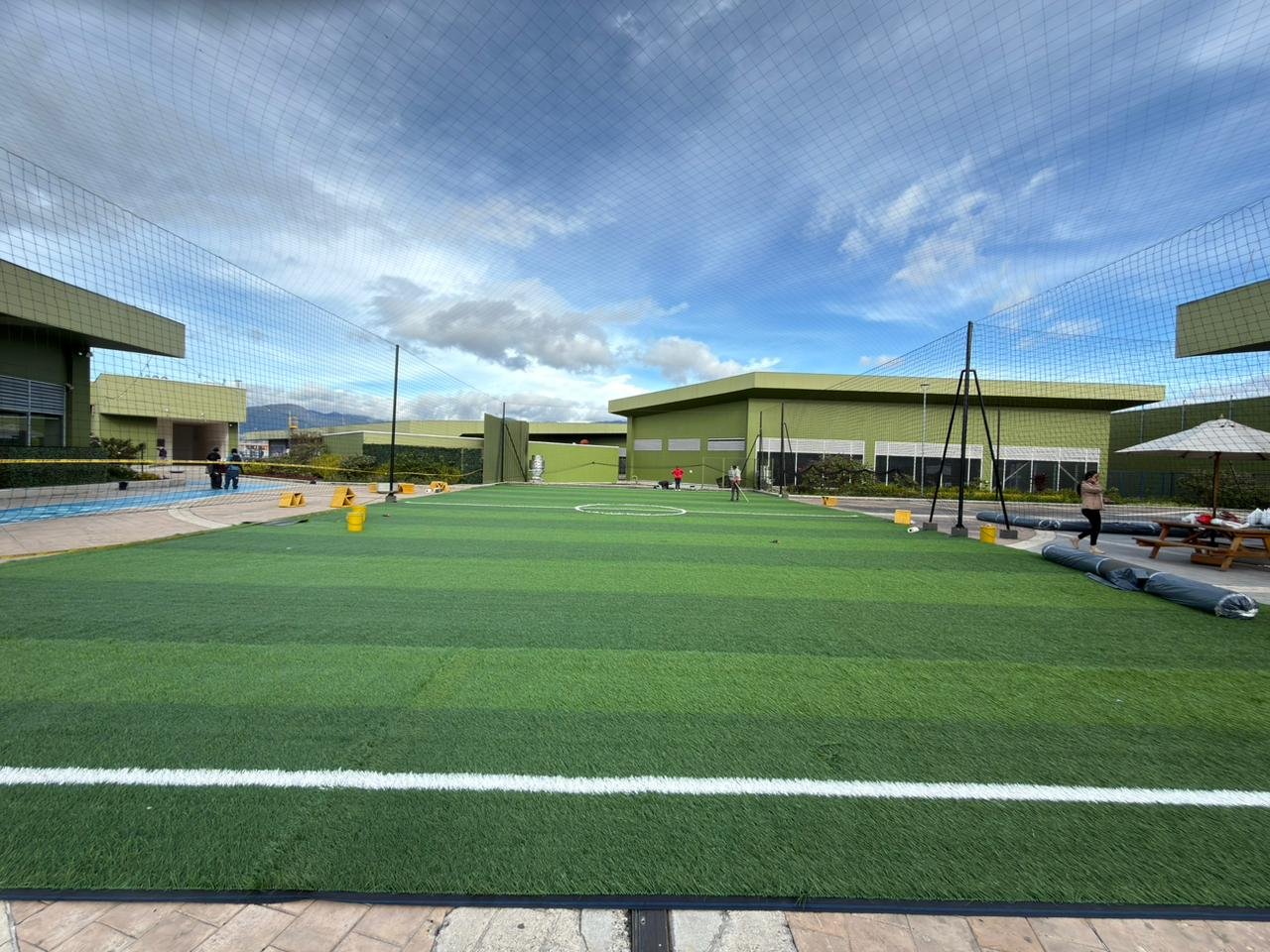 La emoción crece: llegan nuestras nuevas canchas
